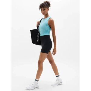 New Athleta XL Ease In Tank Aqua Blue X-Large